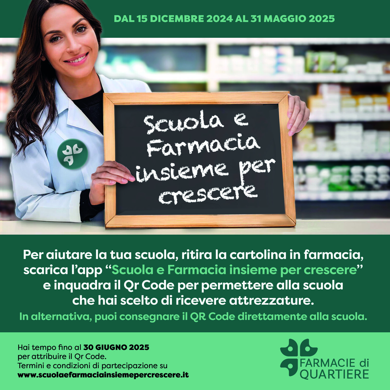 Scuola e Farmacia insieme per crescere
